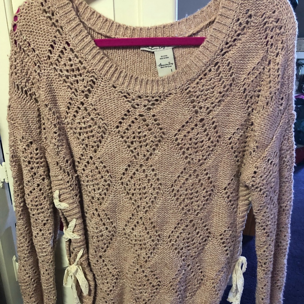 Pink sweater